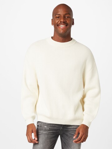 Redefined Rebel Sweater 'Bastian' in White: front