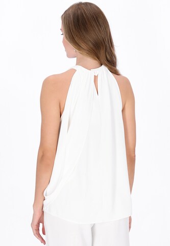 DreiMaster Klassik - Blusa en blanco