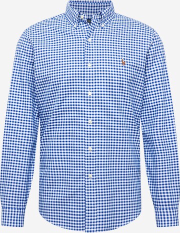 Polo Ralph Lauren Comfort fit Button Up Shirt in Blue: front