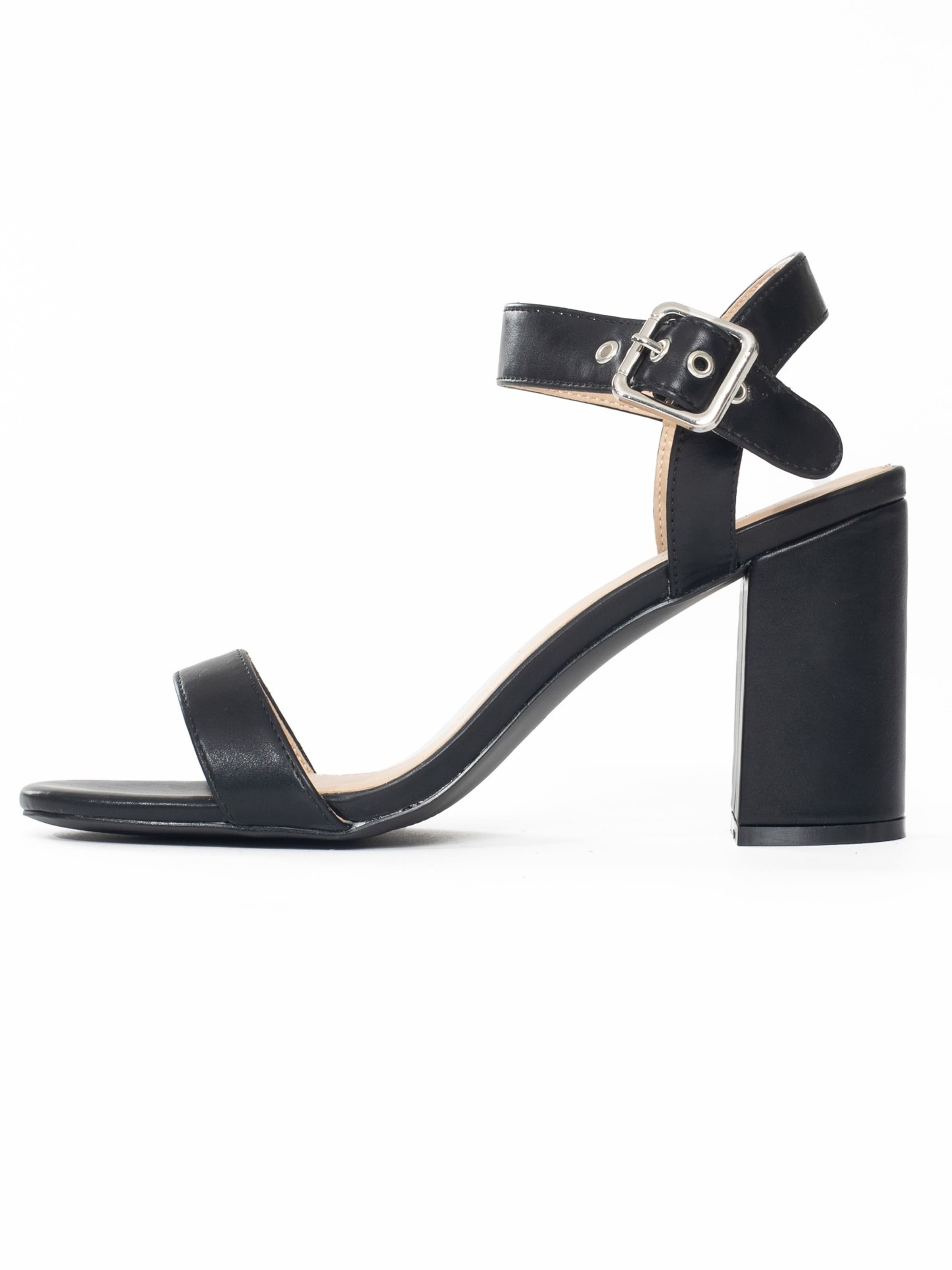 Celena Sandal 'Chanay' i svart: framsida