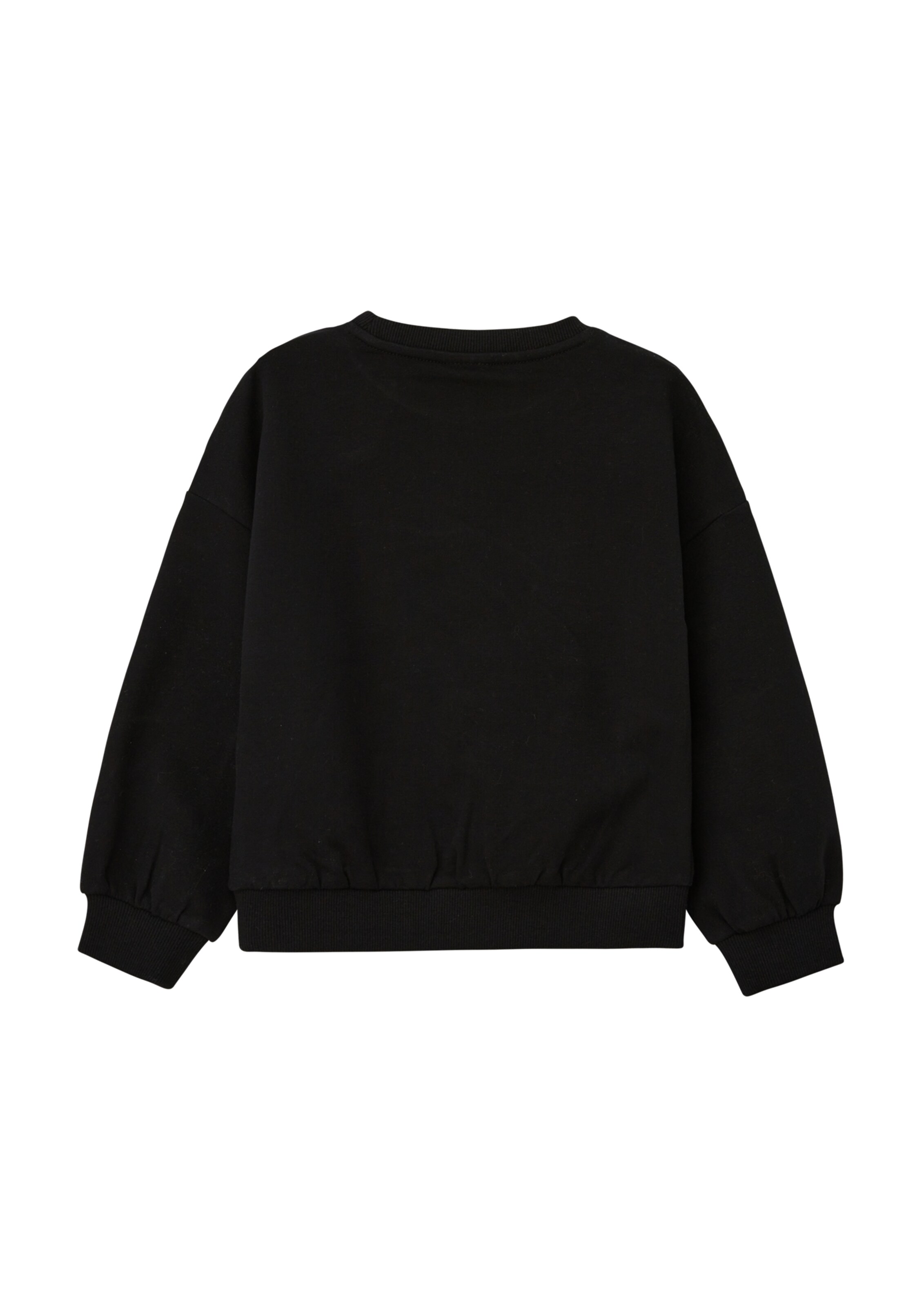 s.Oliver Sweatshirt in Schwarz