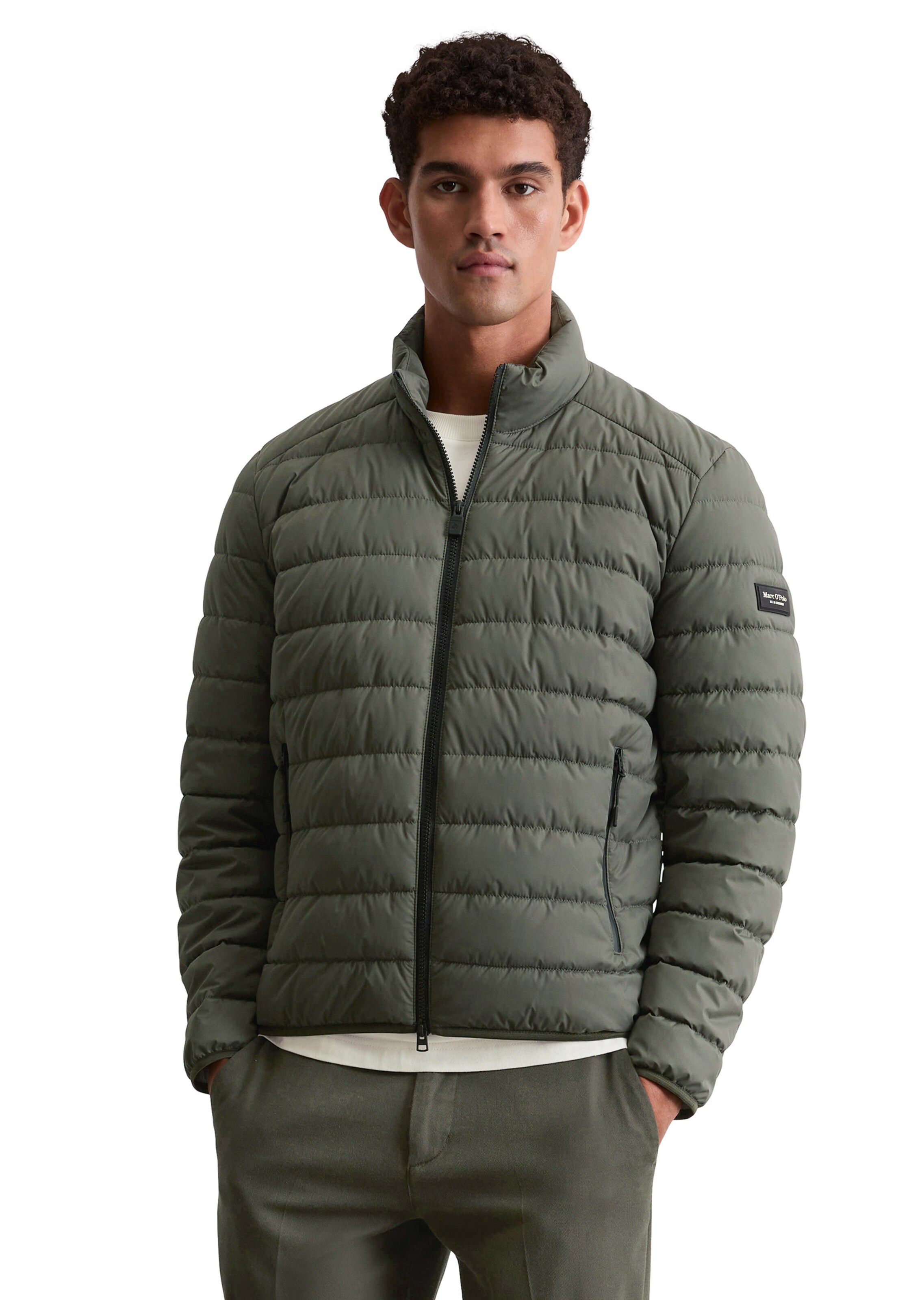 Marc O'Polo Between-Season Jacket in Green: front