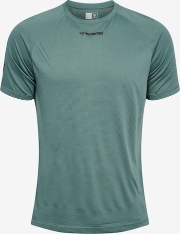 Hummel Funkční tričko 'MT Bow' – zelená: přední strana