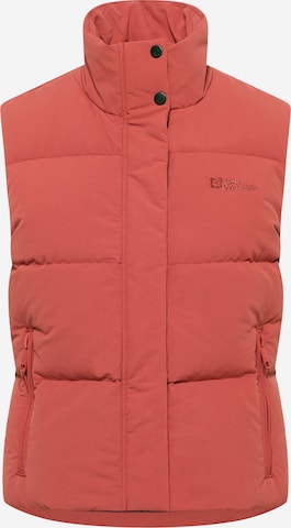 JACK WOLFSKIN Sportweste 'Nordlicht' in Orange: Vorderseite