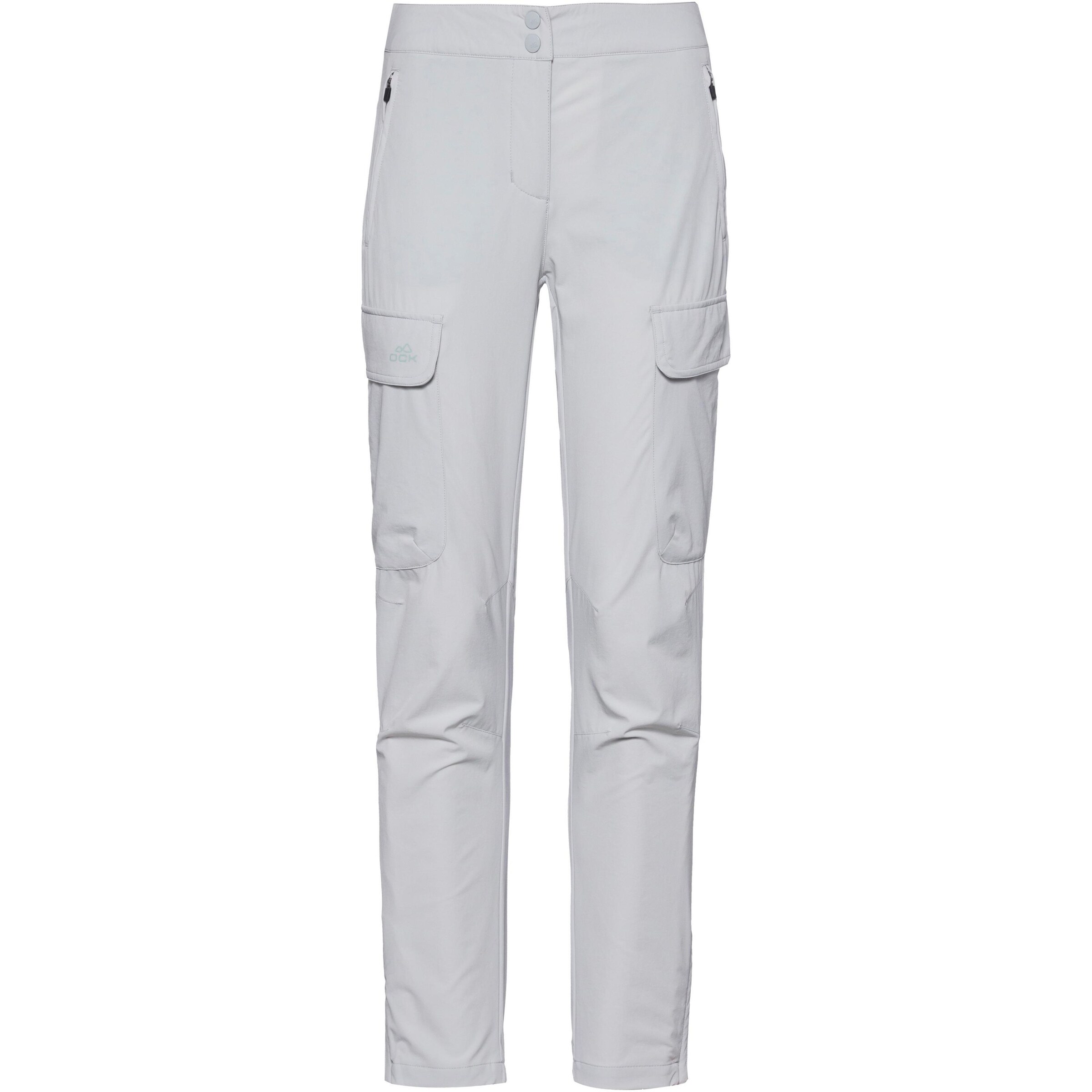 OCK Regular Athletic Pants in Grey: front