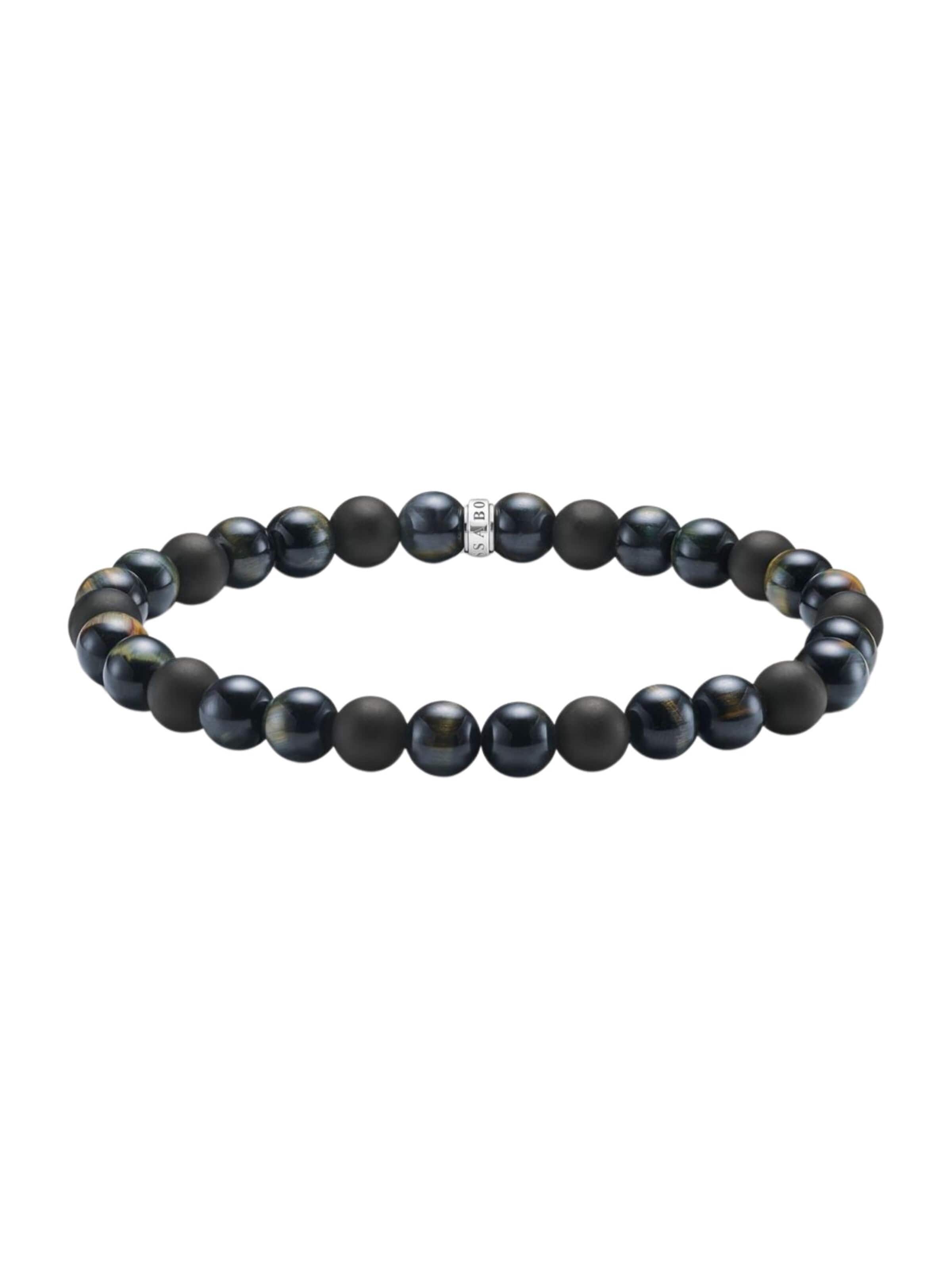 Bracelet 'Talisman' Thomas Sabo en noir : devant