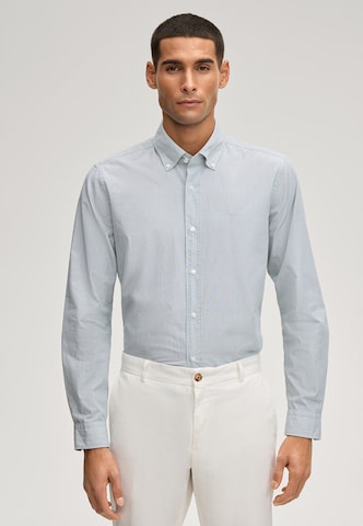 Coupe slim Chemise 'Mike' JOOP! en vert : devant