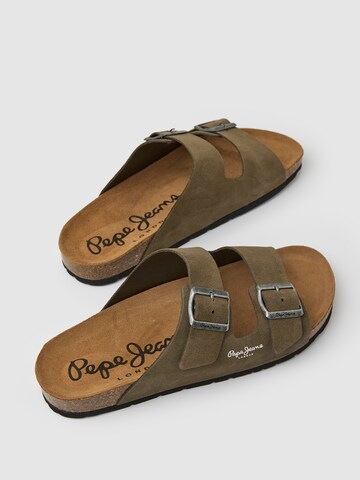 Pepe Jeans - Sandalias en verde