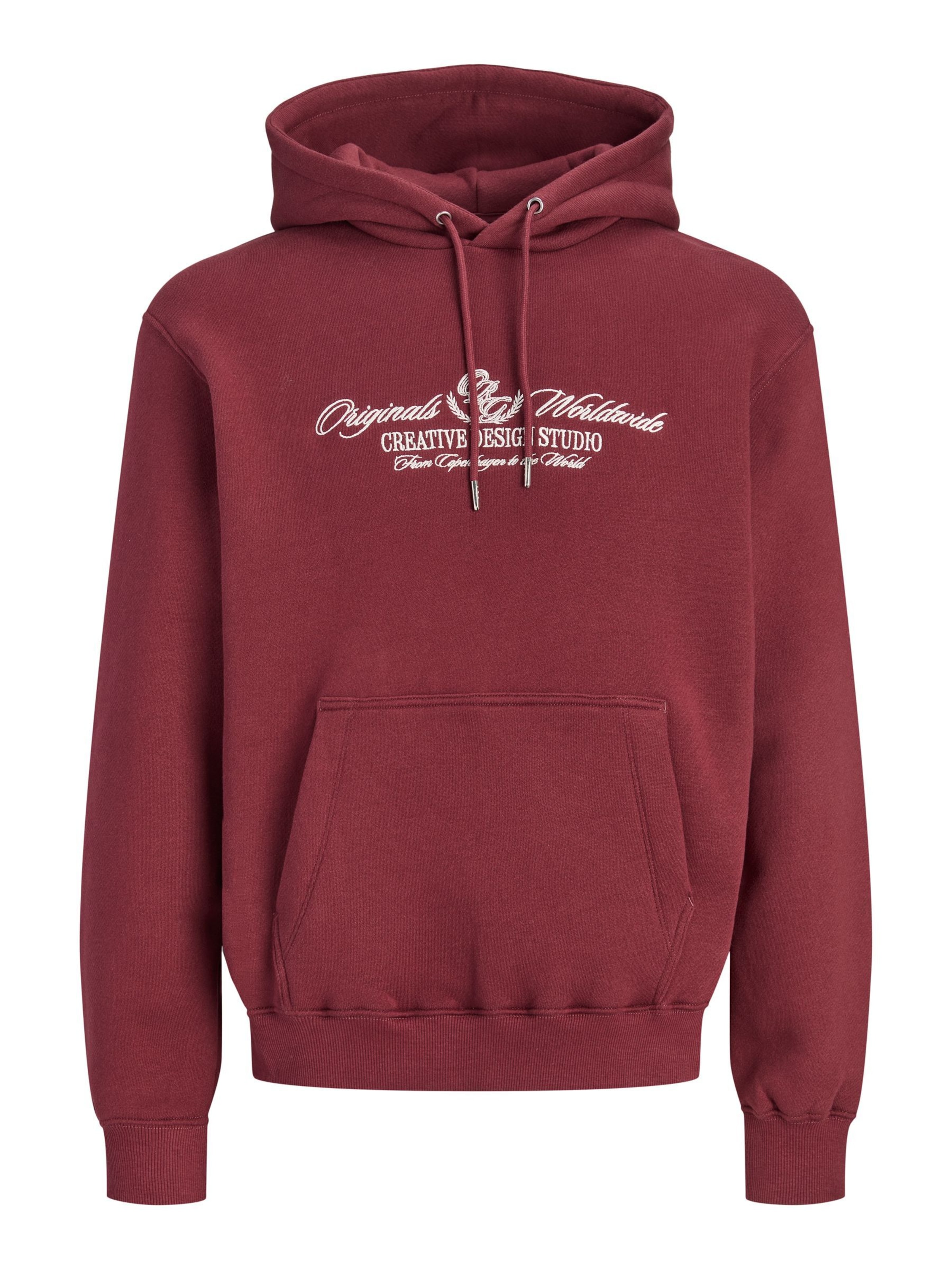 Felpa di JACK & JONES in rosso: frontale