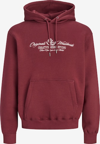 Felpa di JACK & JONES in rosso: frontale