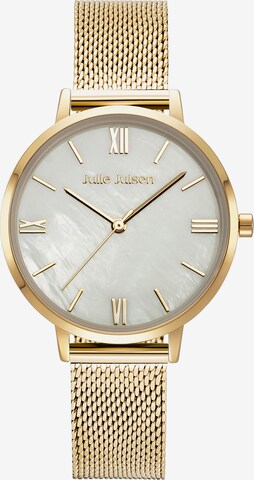 Julie Julsen Analog Watch in Gold: front