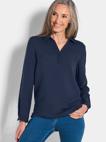 Goldner Blouse in Blue: front