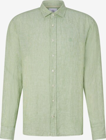 BOGNER Regular fit Button Up Shirt 'Timi' in Green: front