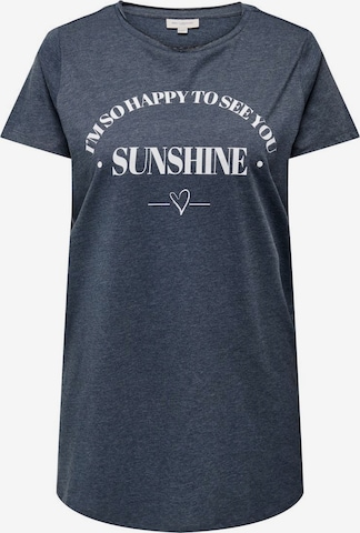 ONLY Carmakoma Shirt in Blue: front