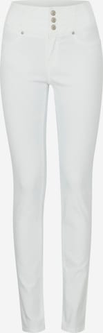 Fransa Skinny Jeans ' FRZalin ' in White: front