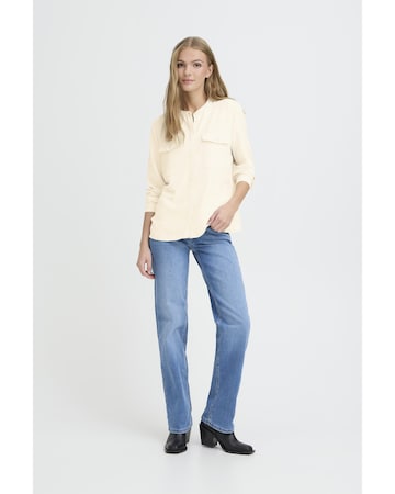 ICHI Bluse 'SOFFIE' in Beige