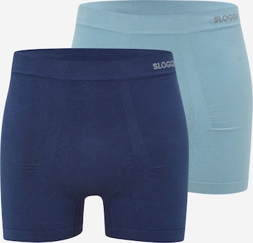 Boxer 'GO' di SLOGGI in blu: frontale