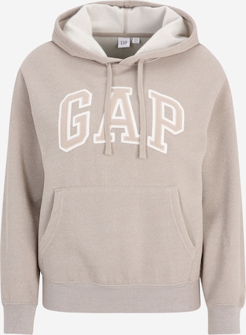 Gap Tall Свитшот 'HERITAGE' в Белый: спереди