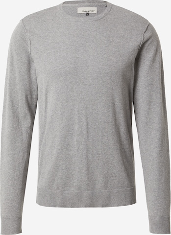 BLEND Sweater in Grey: front