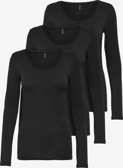 ONLY Shirt 'Vel' in schwarz, Produktansicht