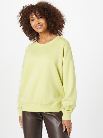 MSCH COPENHAGEN Sweatshirt 'Ima' in Yellow: front