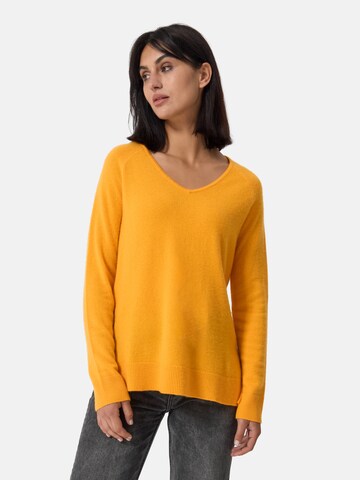 Pullover di CASH-MERE.CH in giallo: frontale