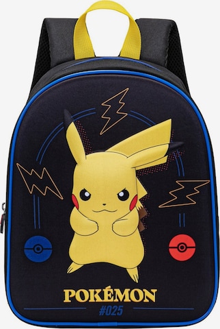 Pokémon Backpack 'Pikachu' in Black: front