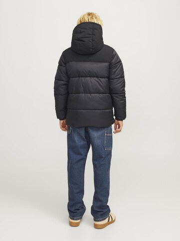 Jack & Jones Junior Vinterjakke 'JJMoon' i sort