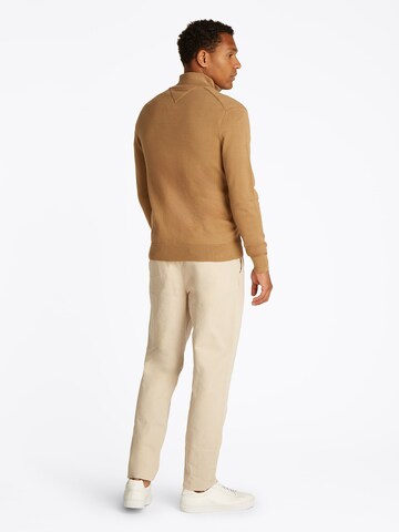 TOMMY HILFIGER Knit cardigan 'Essential' in Green