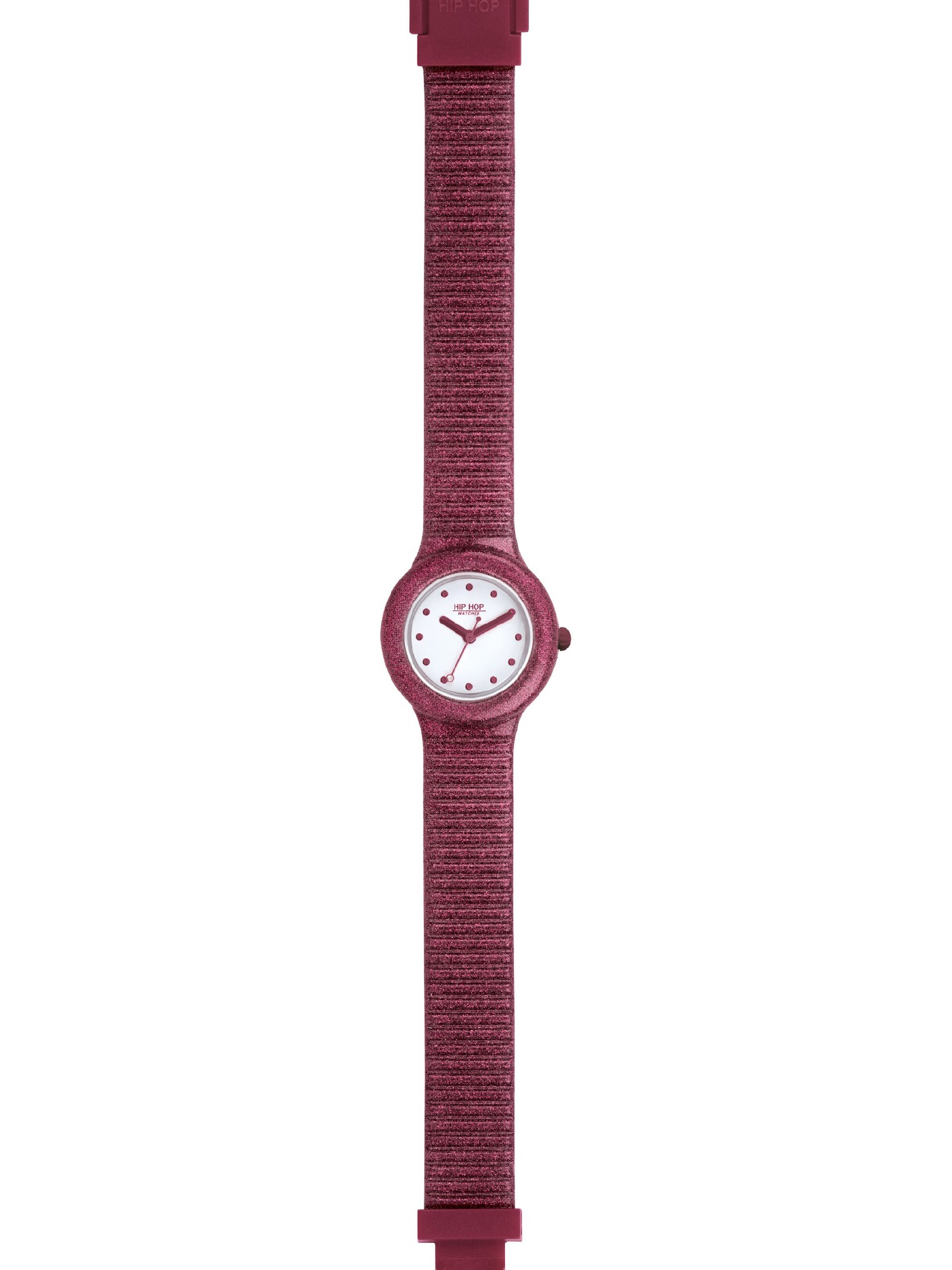 Hip Hop Uhr 'Mania' in Lila: Vorderseite
