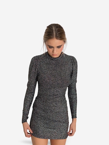 THE-ARE Kleid in Silber: Vorderseite