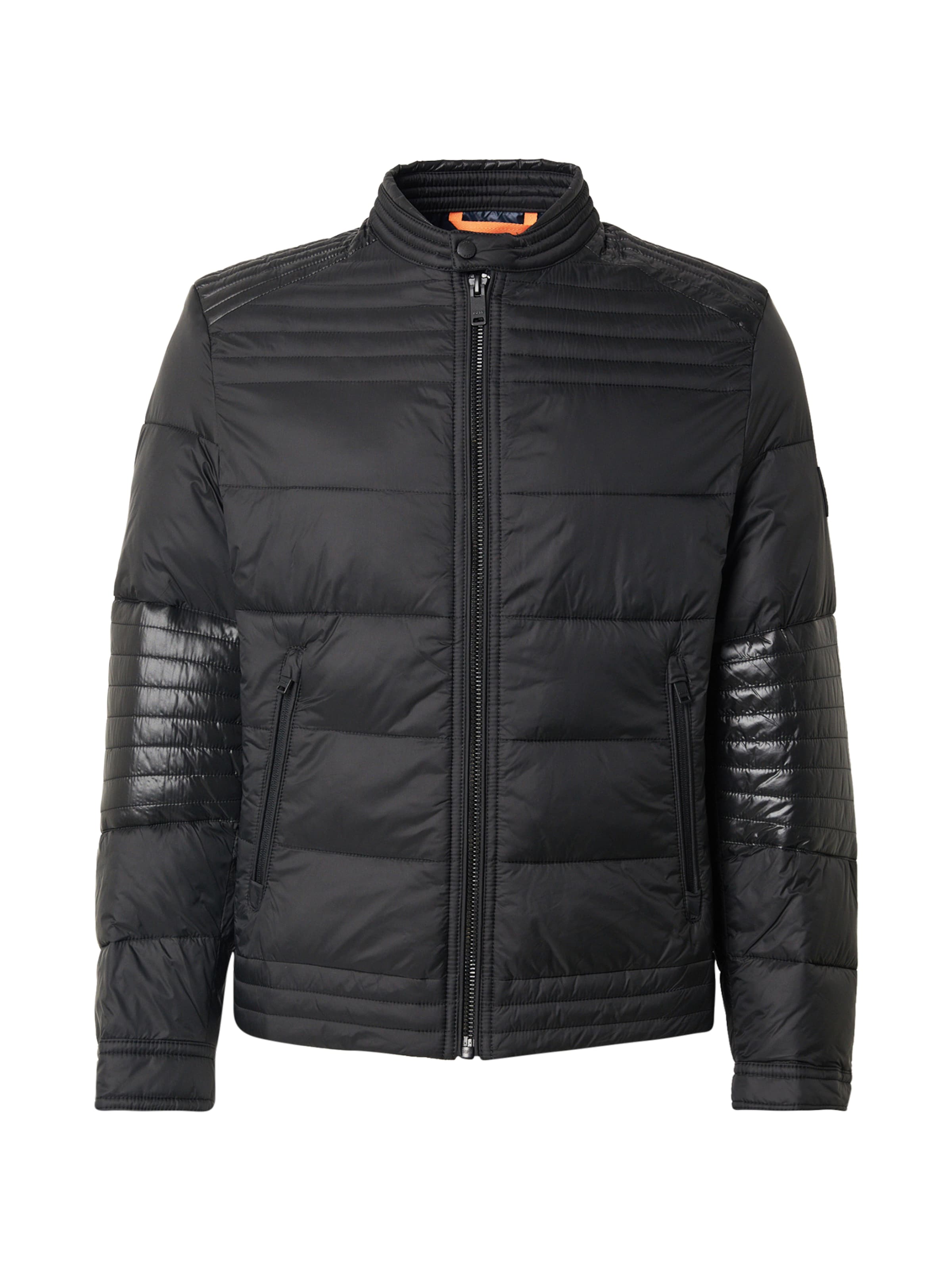 BOSS Prechodná bunda 'Owand' - Čierna: predná strana