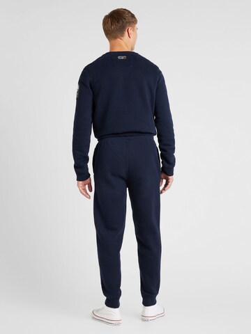 CAMP DAVID Tapered Pants in Blue