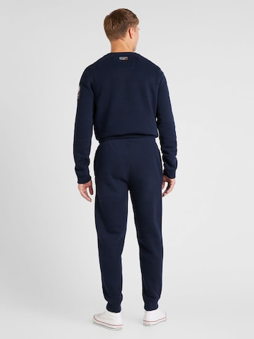 CAMP DAVID Tapered Broek in Blauw