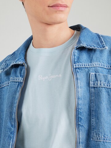 Pepe Jeans T-Shirt 'DEROK' in Blau
