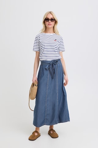 Jupe 'BYKOSMO' b.young en bleu