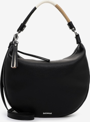 Borsa a spalla 'Jeanine' di Emily & Noah in nero: frontale