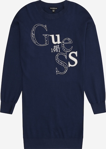 mėlyna GUESS Suknelė: priekis