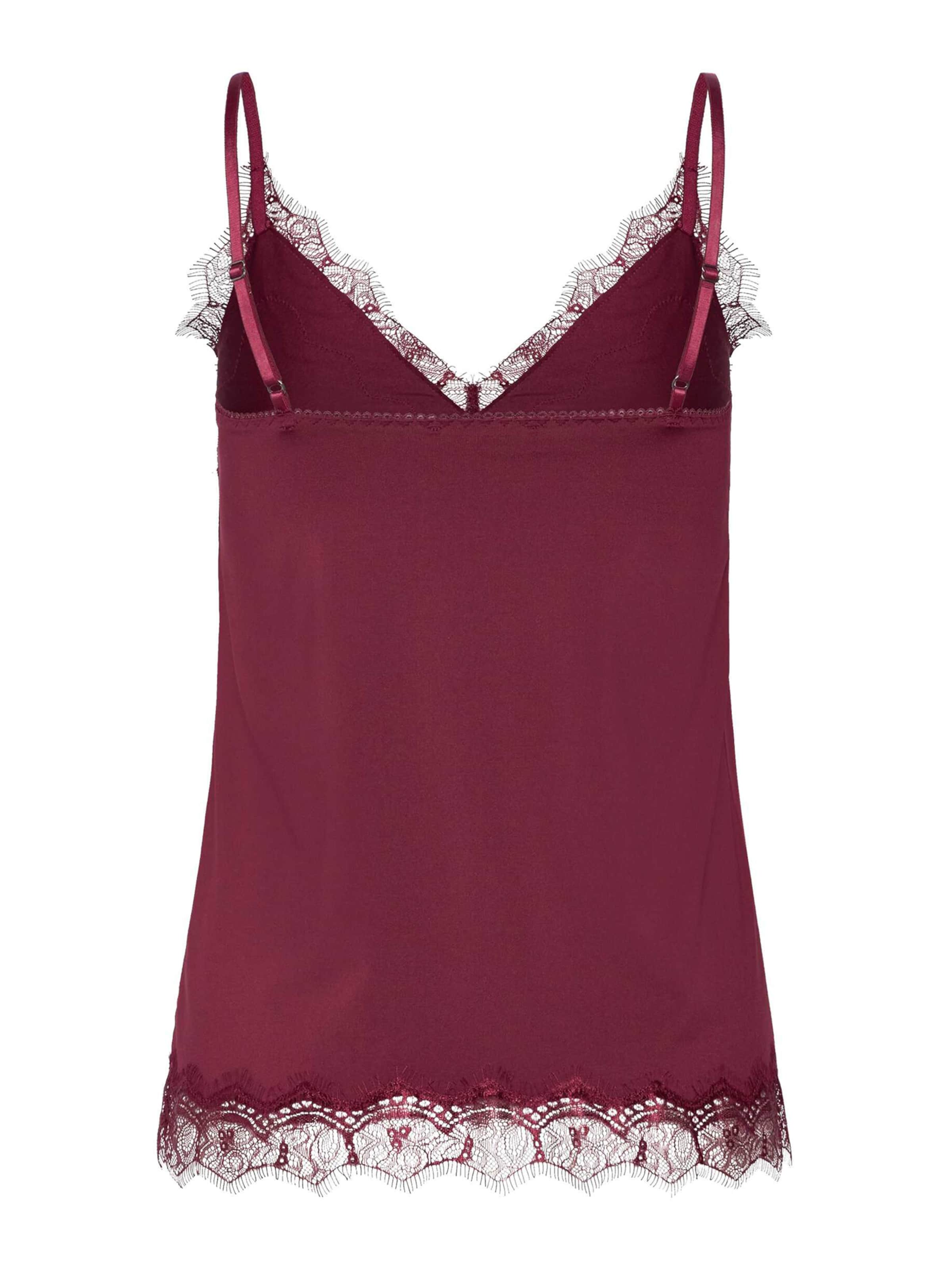 Haut rosemunde en rouge