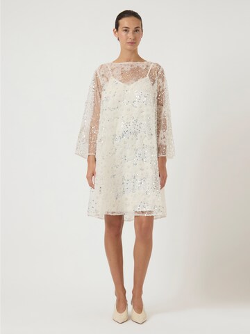 Robe de cocktail 'YASNELDA' YAS en beige