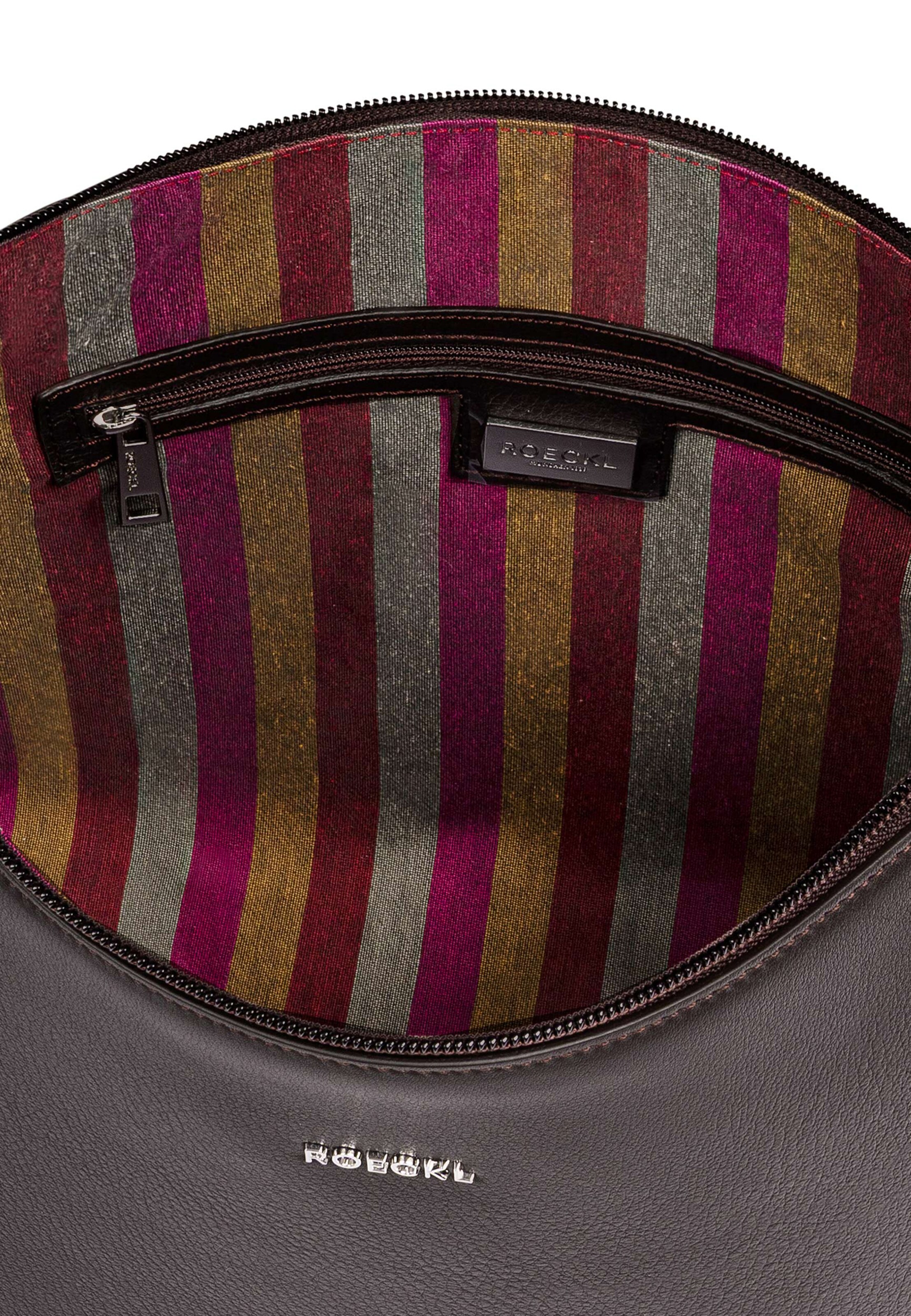 Borsa a spalla 'DIANA SCHULTERTASCHE GRAINED MEDIUM' di Roeckl in marrone