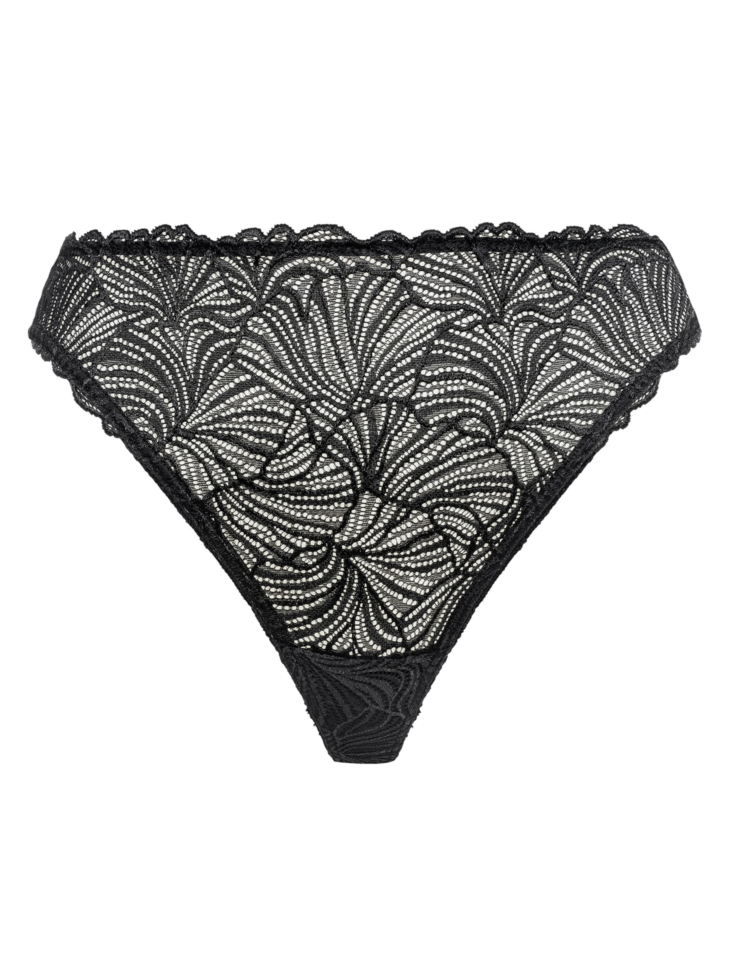 String Erlich Textil en noir : devant