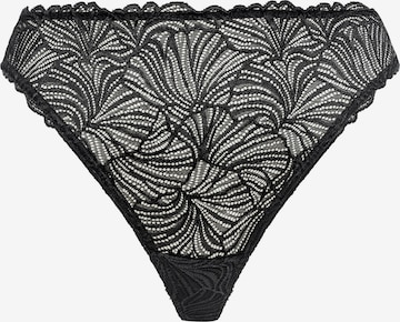 String Erlich Textil en noir : devant