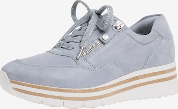 Tamaris Pure Relax Sneakers laag in Blauw: voorkant