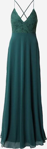 STAR NIGHT Evening Dress in Green: front