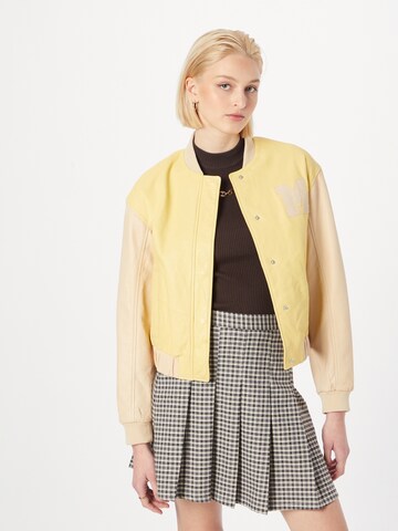 Maze Between-Season Jacket in Yellow: front