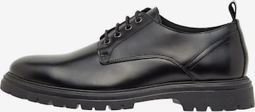 Bianco Lace-Up Shoes 'GIL' in Black: front