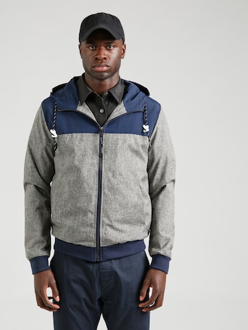 INDICODE JEANS Between-season jacket 'Brushwood' in Blue: front