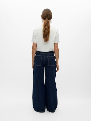 OBJECT Wide leg Jeans in Blue