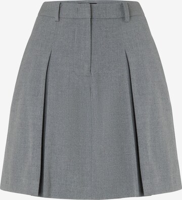 MORE & MORE Loose fit Trousers in Grey: front